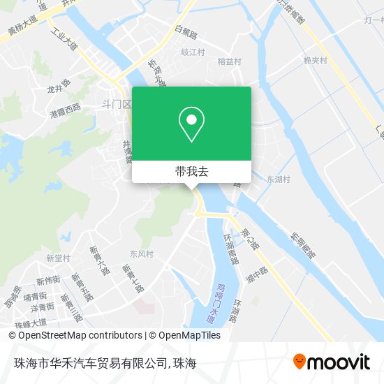 珠海市华禾汽车贸易有限公司地图