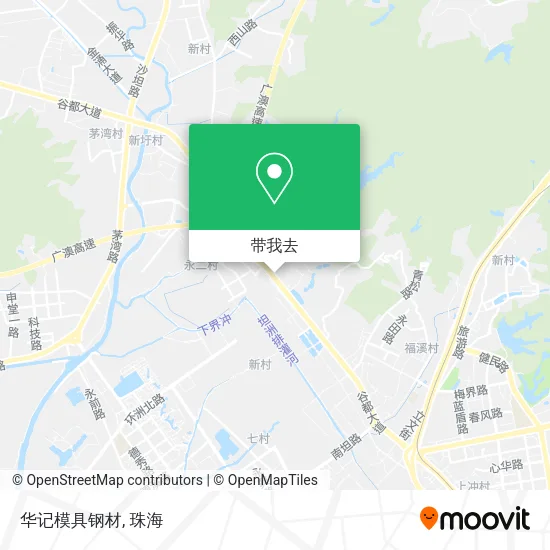 华记模具钢材地图