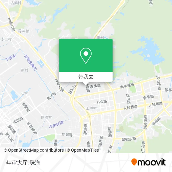 年审大厅地图