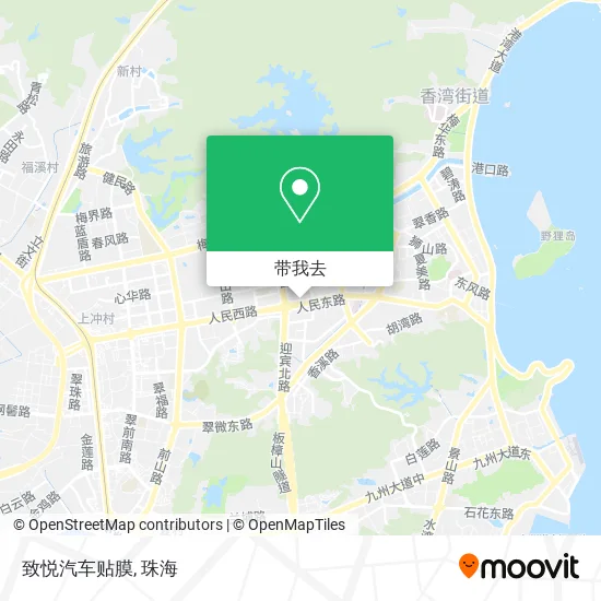 致悦汽车贴膜地图