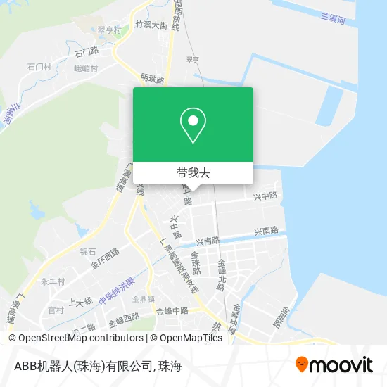 ABB机器人(珠海)有限公司地图