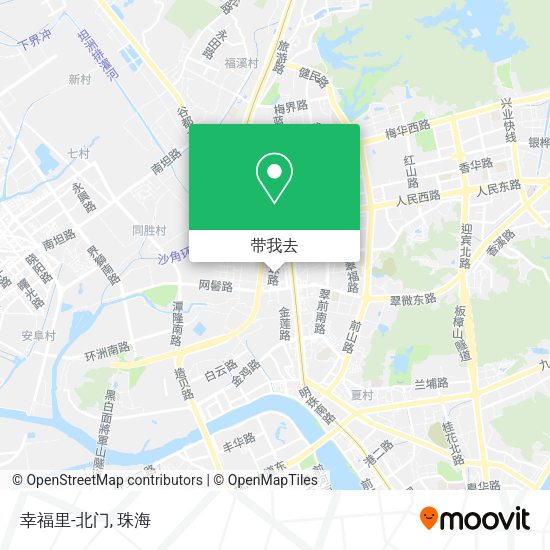 幸福里-北门地图