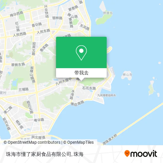 珠海市懂了家厨食品有限公司地图