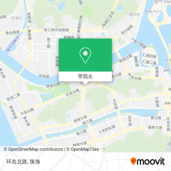 环岛北路地图
