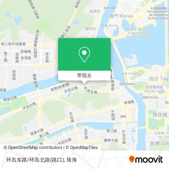 环岛东路/环岛北路(路口)地图