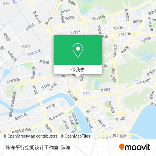 珠海平行空间设计工作室地图