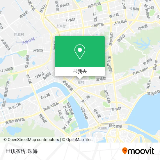 世琠茶坊地图