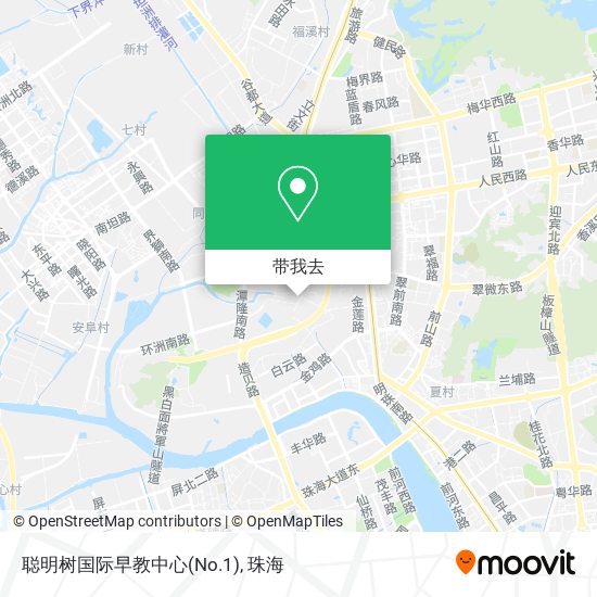 聪明树国际早教中心(No.1)地图