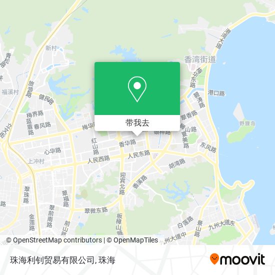 珠海利钊贸易有限公司地图