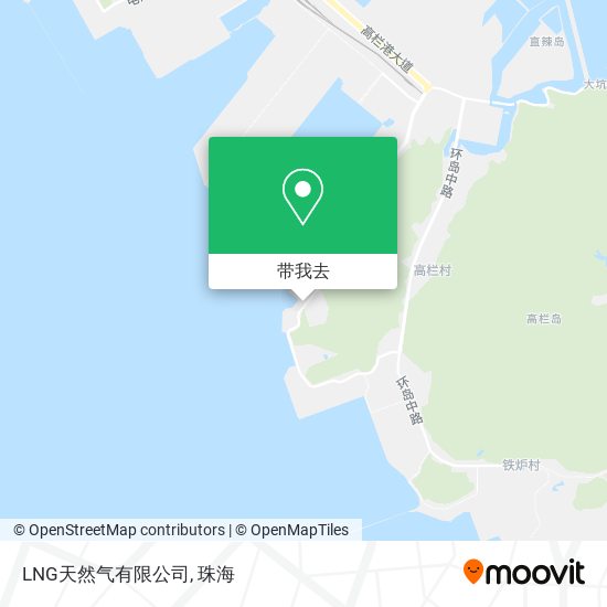 LNG天然气有限公司地图