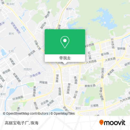 高丽宝电子厂地图