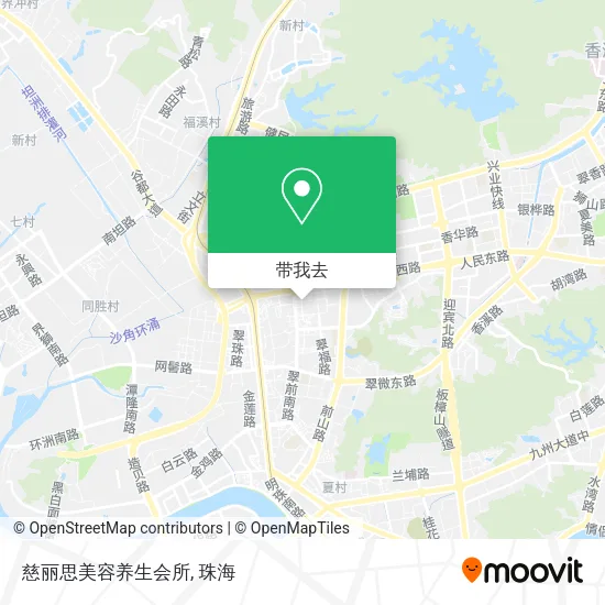 慈丽思美容养生会所地图