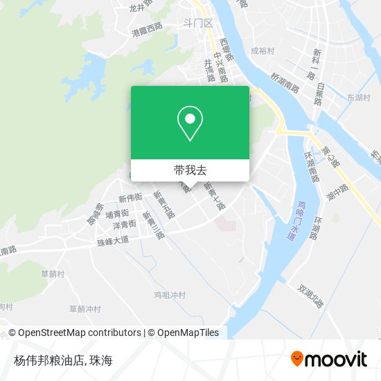 杨伟邦粮油店地图