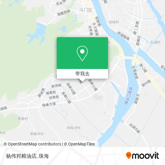 杨伟邦粮油店地图