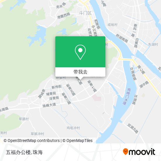 五福办公楼地图