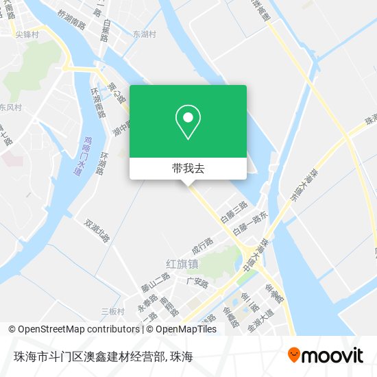 珠海市斗门区澳鑫建材经营部地图