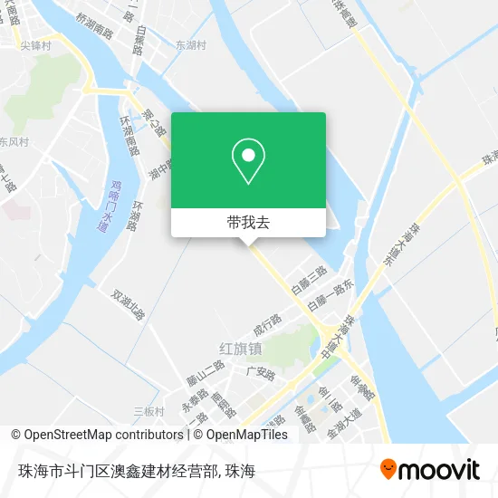 珠海市斗门区澳鑫建材经营部地图