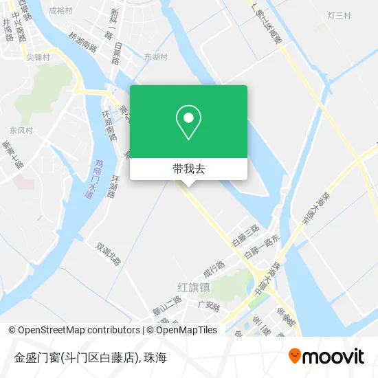 金盛门窗(斗门区白藤店)地图