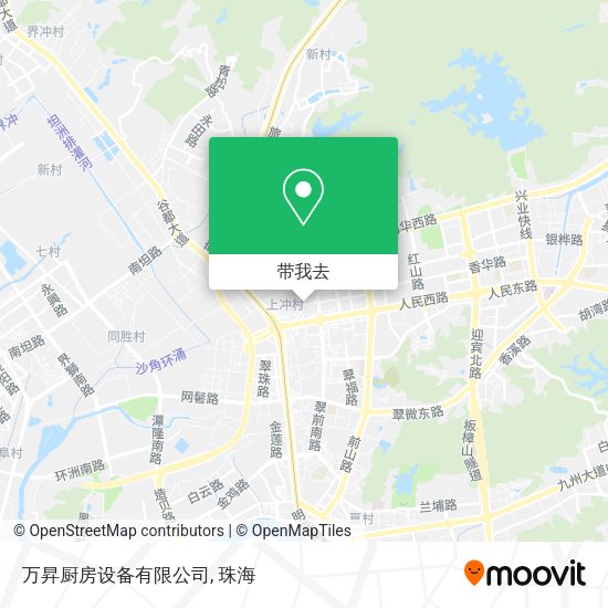 万昇厨房设备有限公司地图