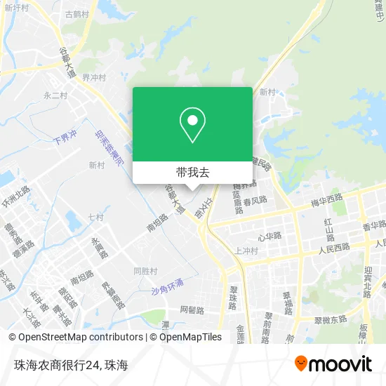 珠海农商很行24地图