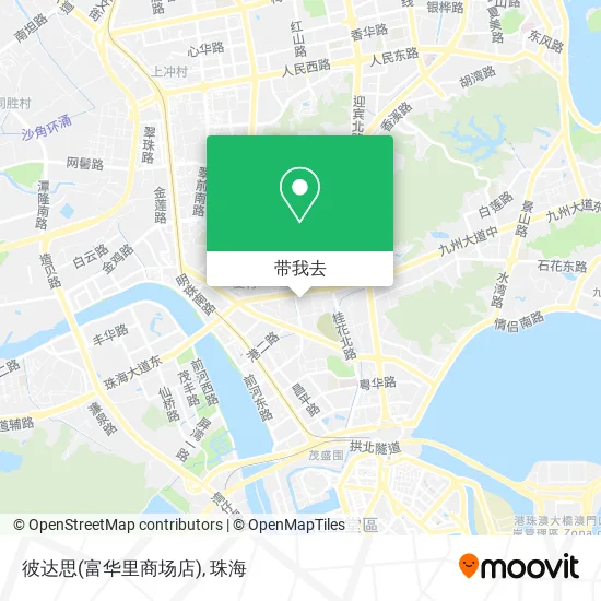 彼达思(富华里商场店)地图