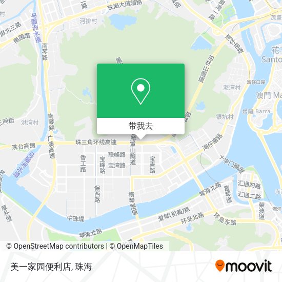 美一家园便利店地图