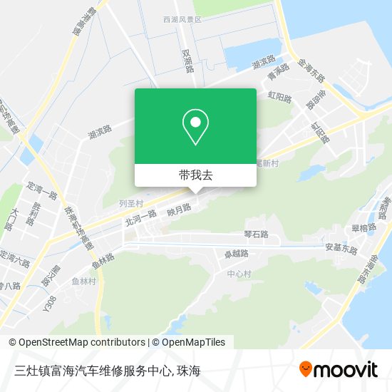 三灶镇富海汽车维修服务中心地图