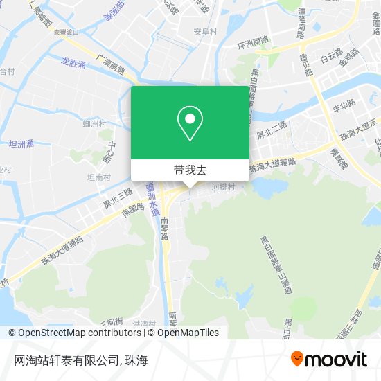 网淘站轩泰有限公司地图