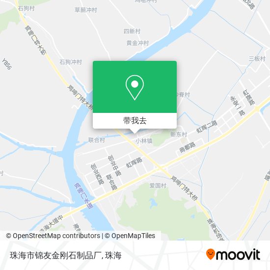 珠海市锦友金刚石制品厂地图