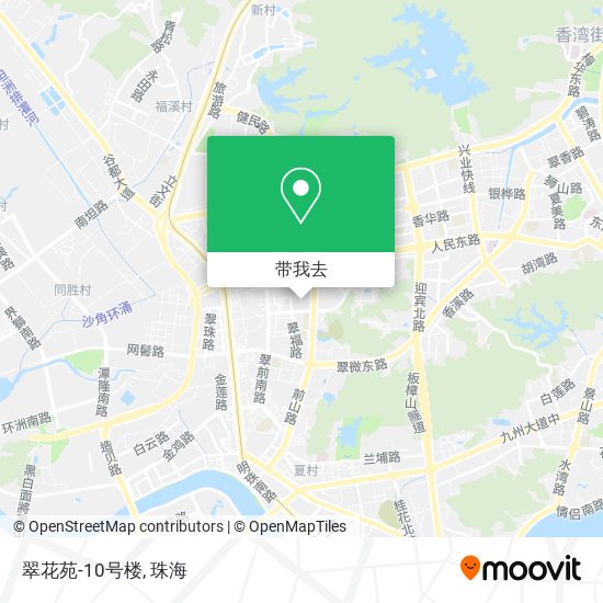 翠花苑-10号楼地图