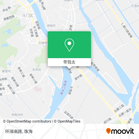 环湖南路地图