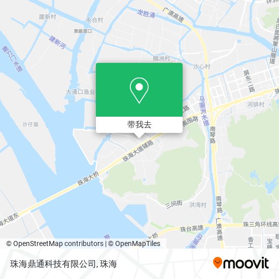 珠海鼎通科技有限公司地图