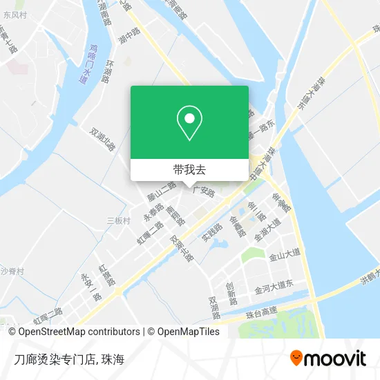 刀廊烫染专门店地图