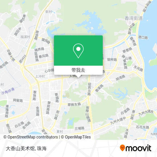 大香山美术馆地图