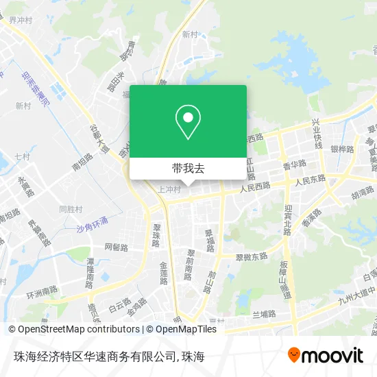 珠海经济特区华速商务有限公司地图