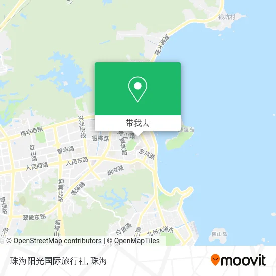 珠海阳光国际旅行社地图