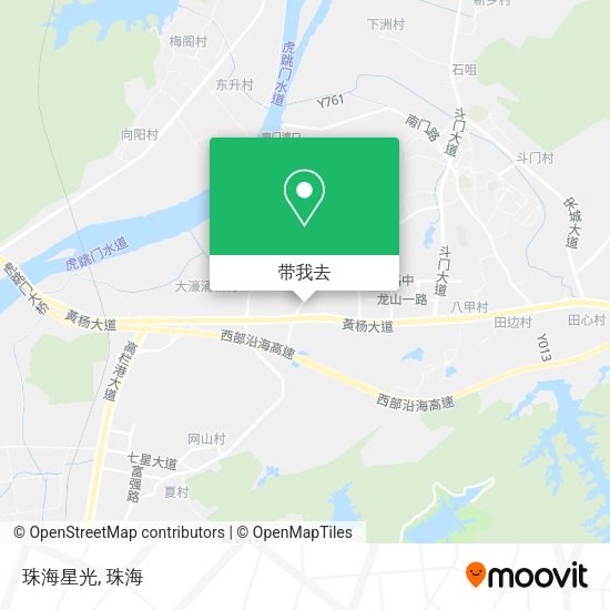 珠海星光地图