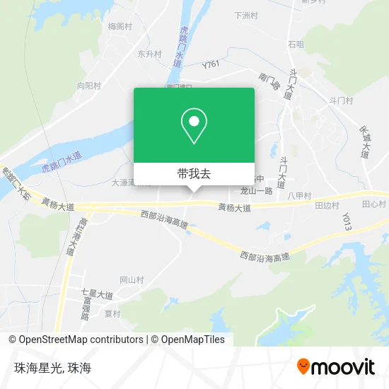 珠海星光地图
