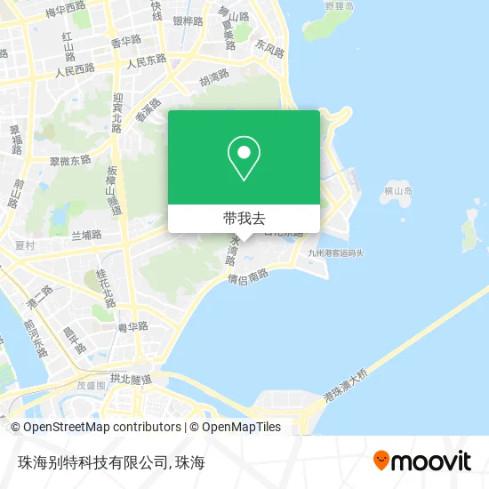 珠海别特科技有限公司地图
