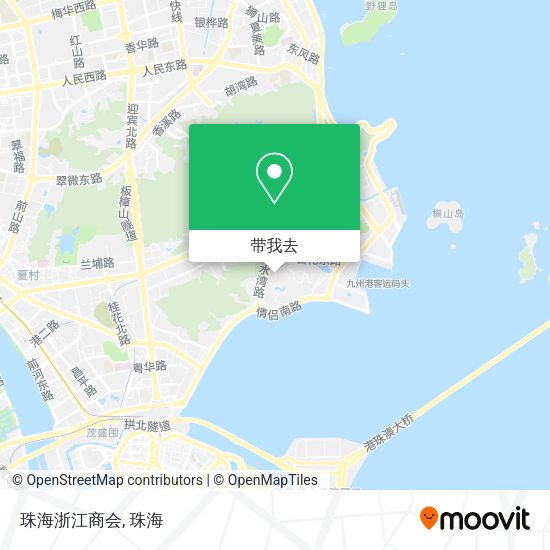 珠海浙江商会地图