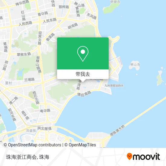 珠海浙江商会地图