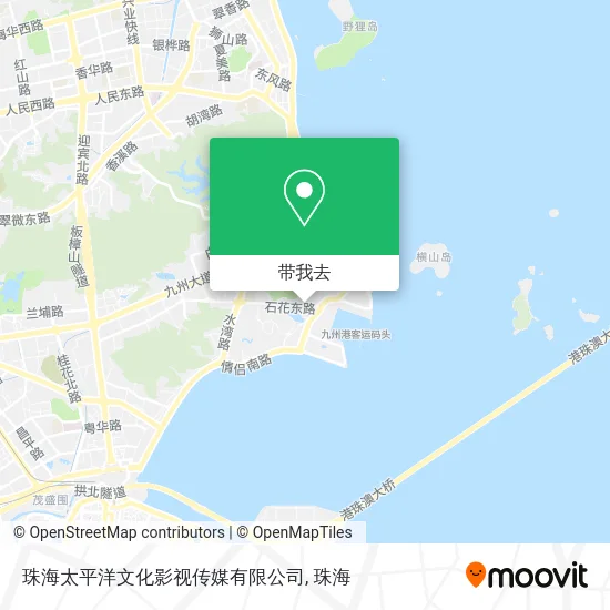 珠海太平洋文化影视传媒有限公司地图
