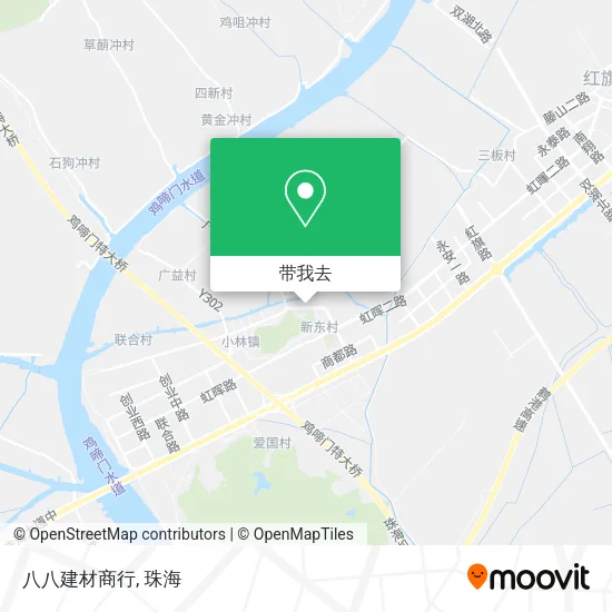 八八建材商行地图