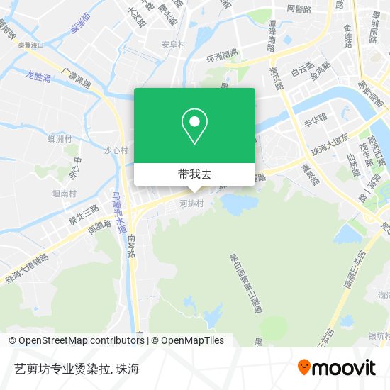 艺剪坊专业烫染拉地图