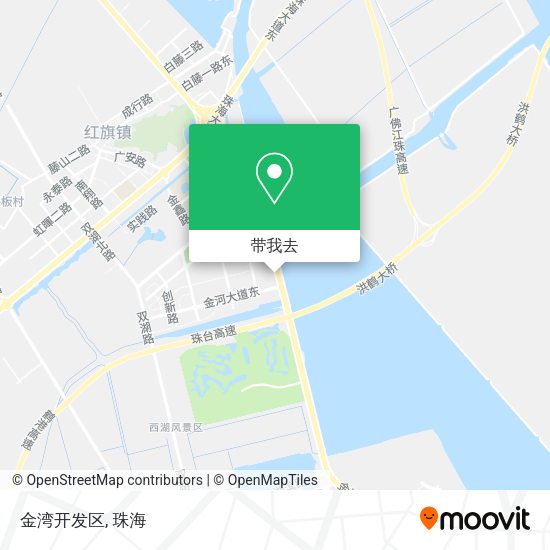 金湾开发区地图