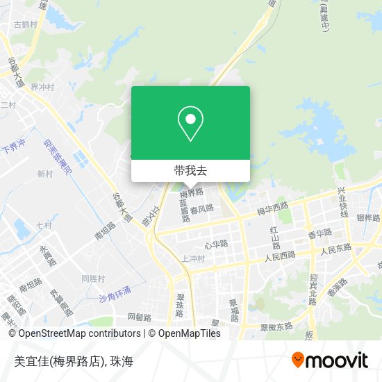 美宜佳(梅界路店)地图