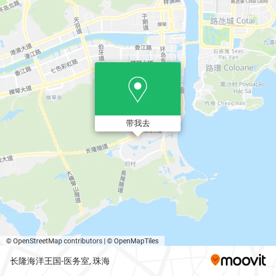 长隆海洋王国-医务室地图