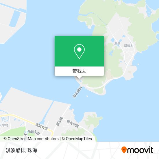 淇澳船排地图