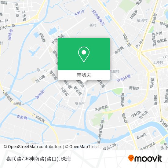 嘉联路/坦神南路(路口)地图