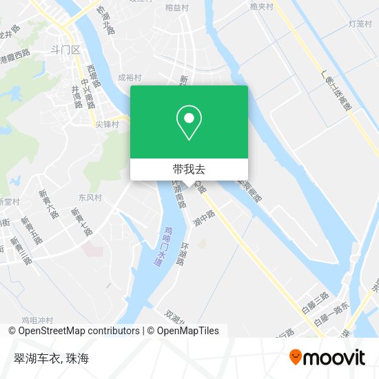 翠湖车衣地图